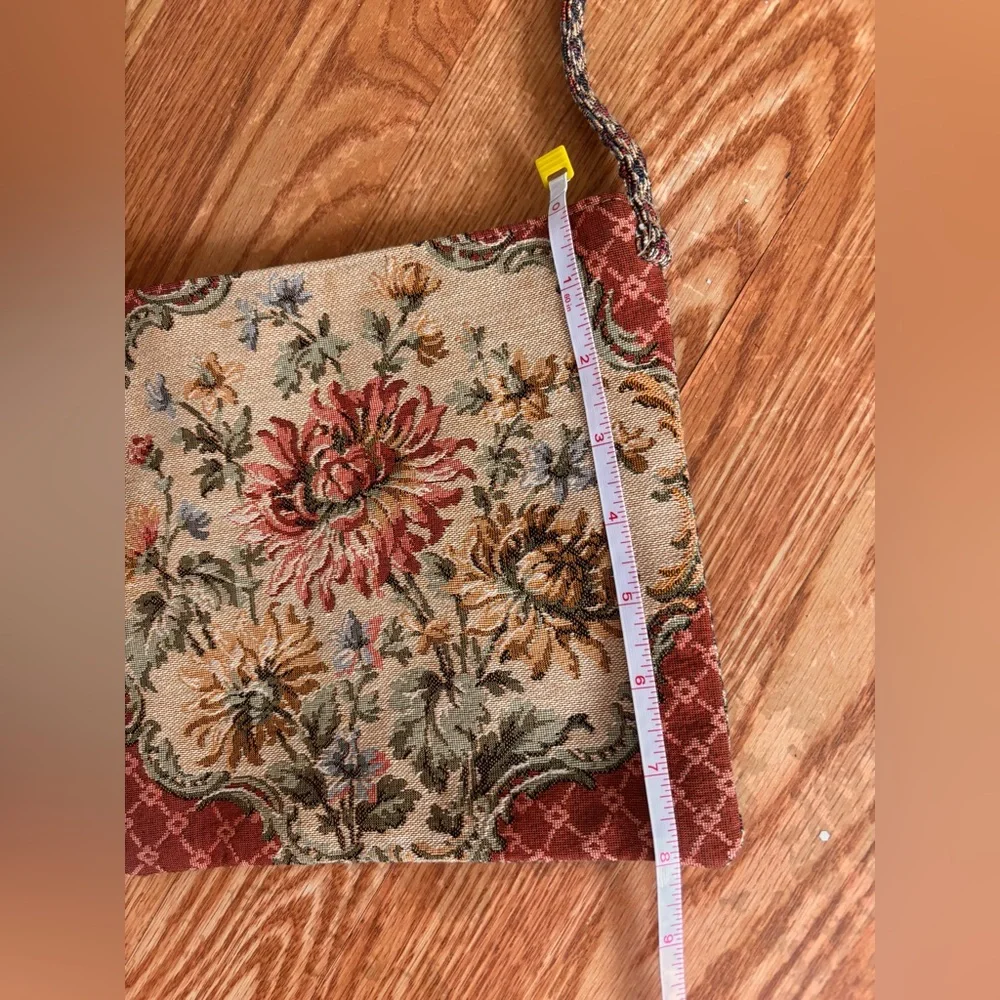 VINTAGE Floral Tapestry Bag - Picture 6 of 6